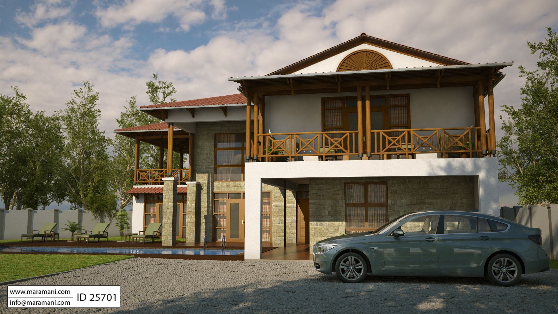 5 Bedroom House Design - ID 25701