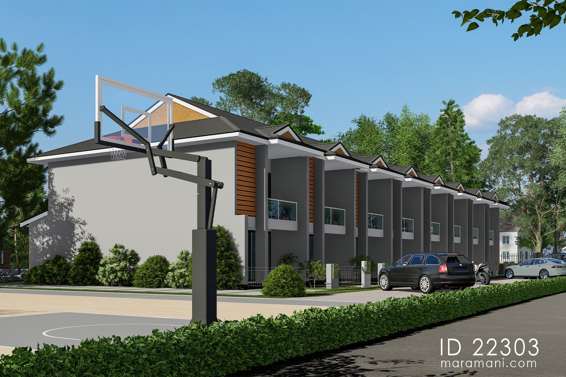 2 Bedroom Apartment Block - ID 22303