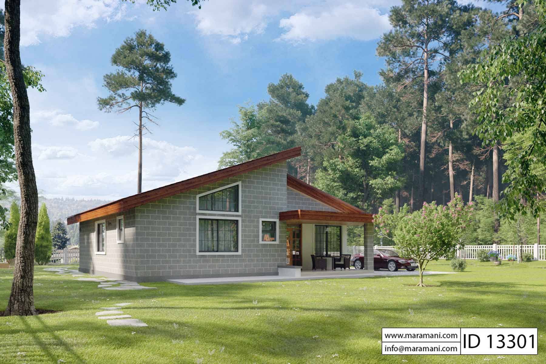 3 Bedroom House Plan - ID 13301