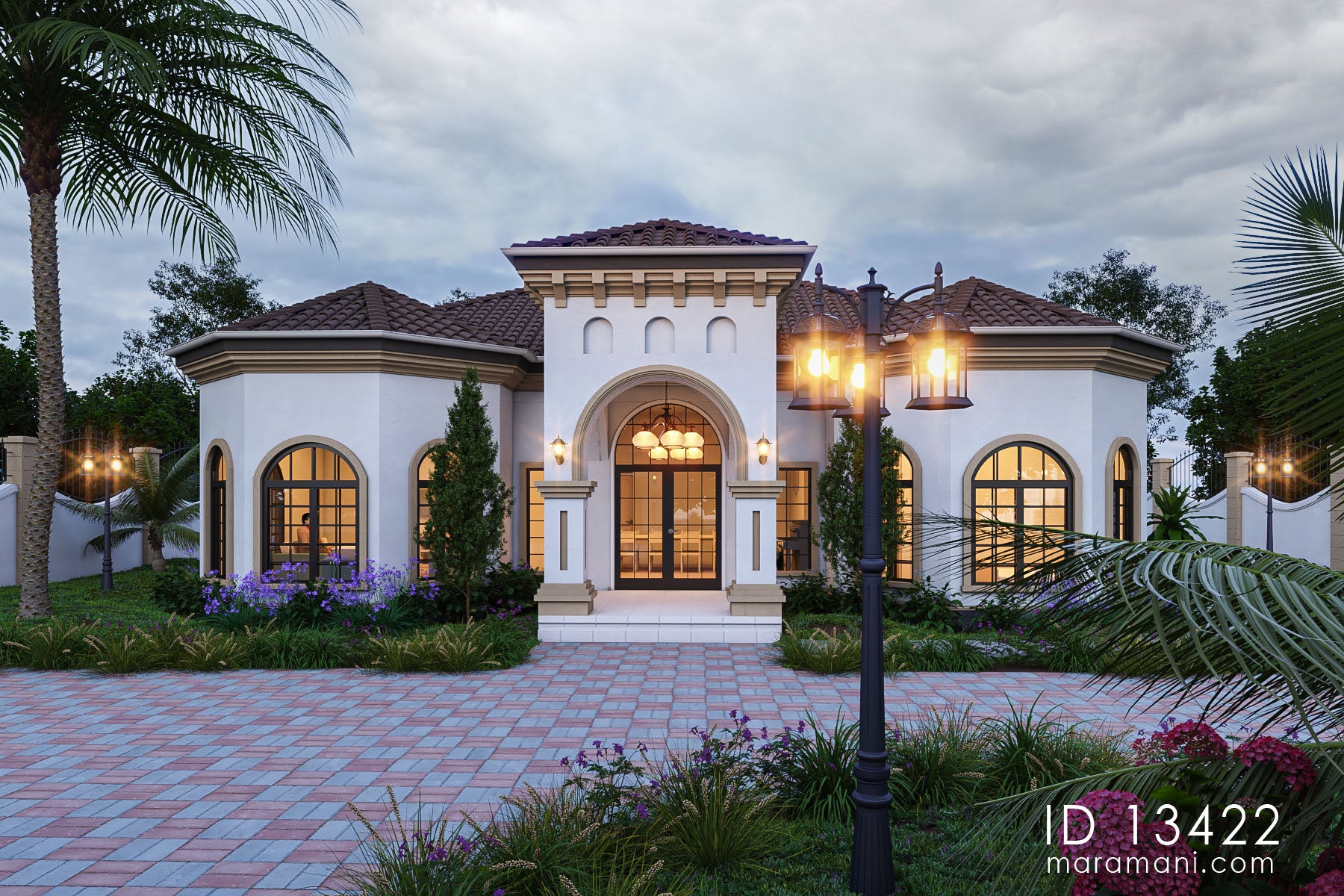 3 bedroom Mediterranean house - ID 13422
