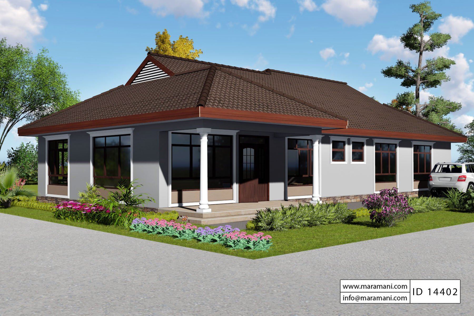 4 Bedroom house plan - ID 14402