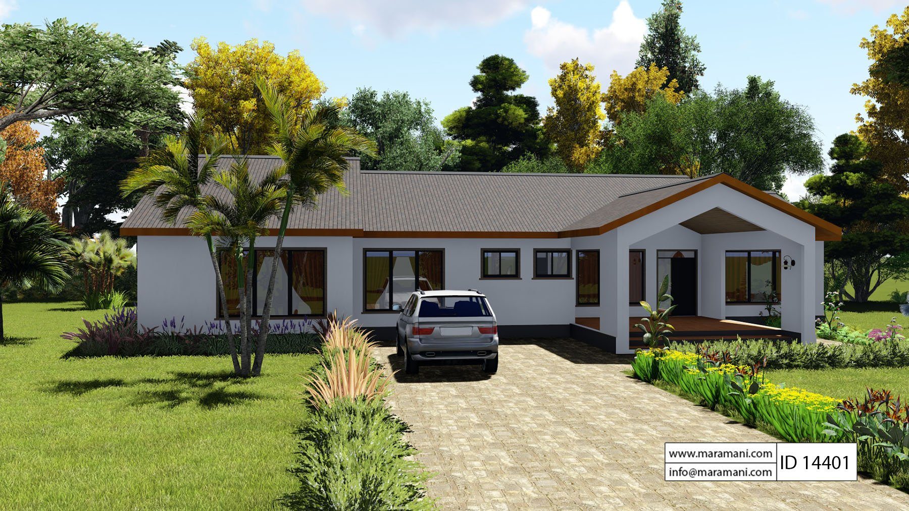 4 Bedroom house plan - ID 14401