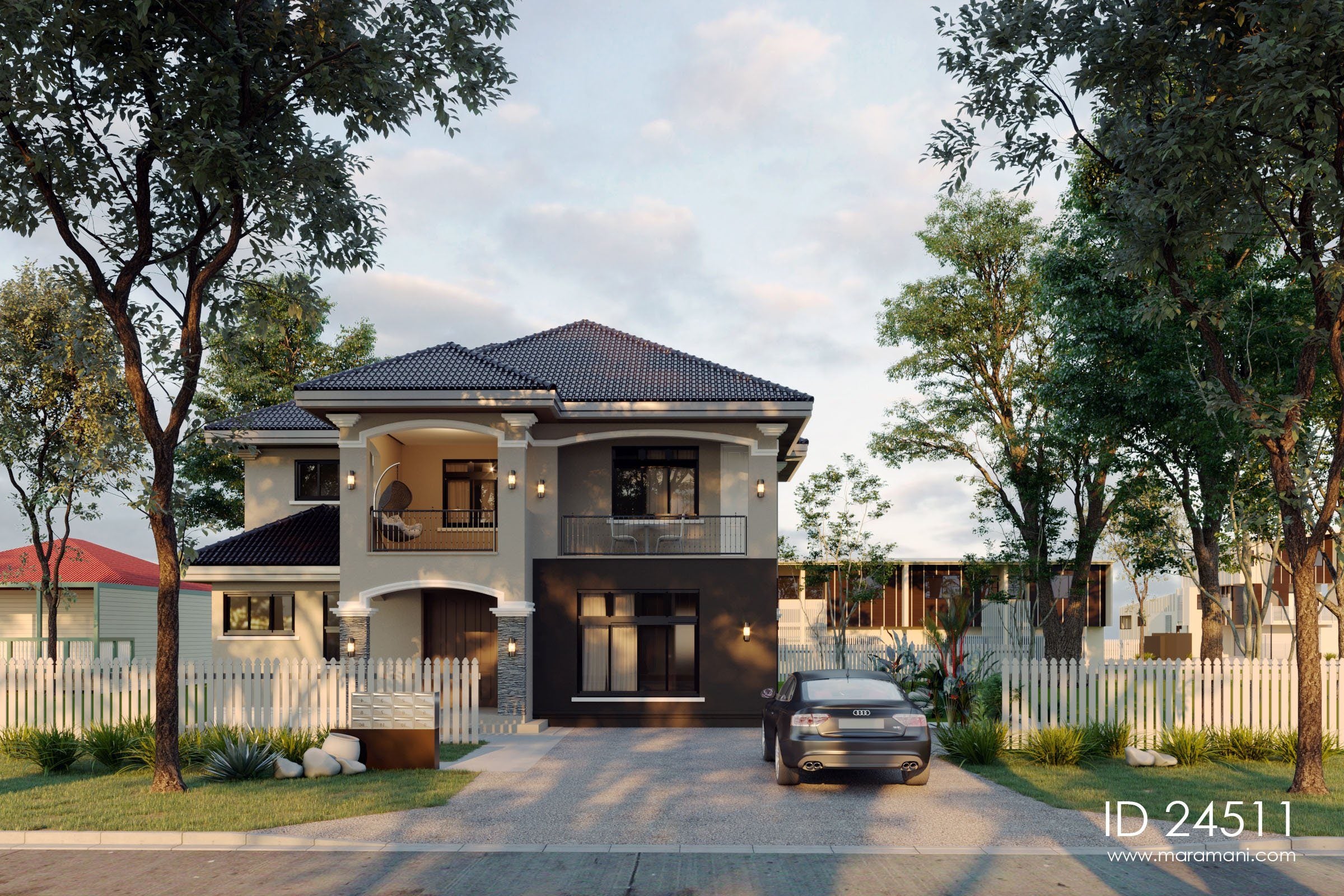 4 bedroom modern design - ID 24511