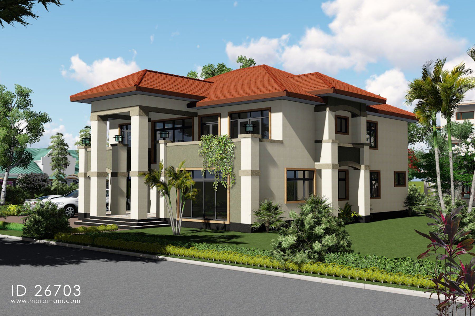 6 Bedroom House Plan - ID 26703