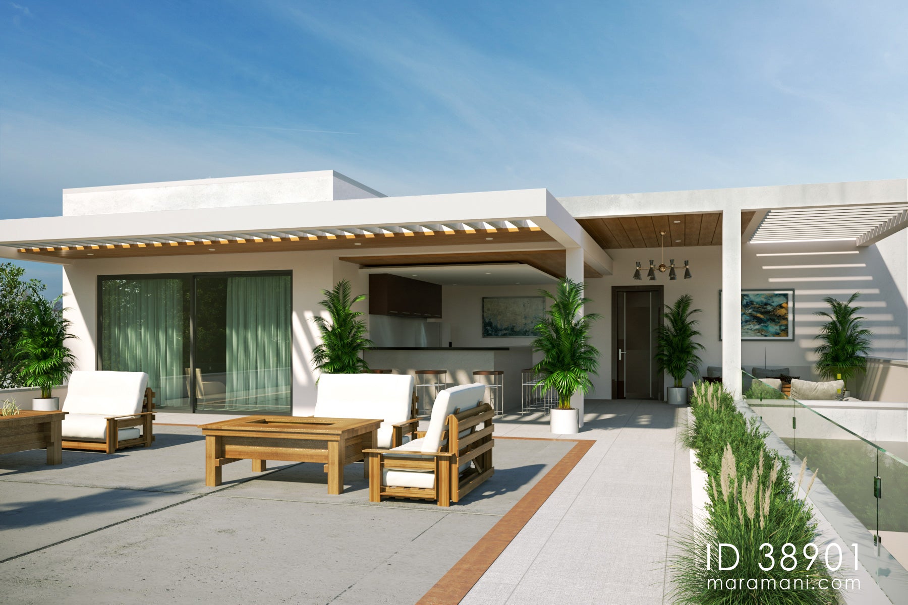 8 bedroom Modern contemporary mansion - ID 38901