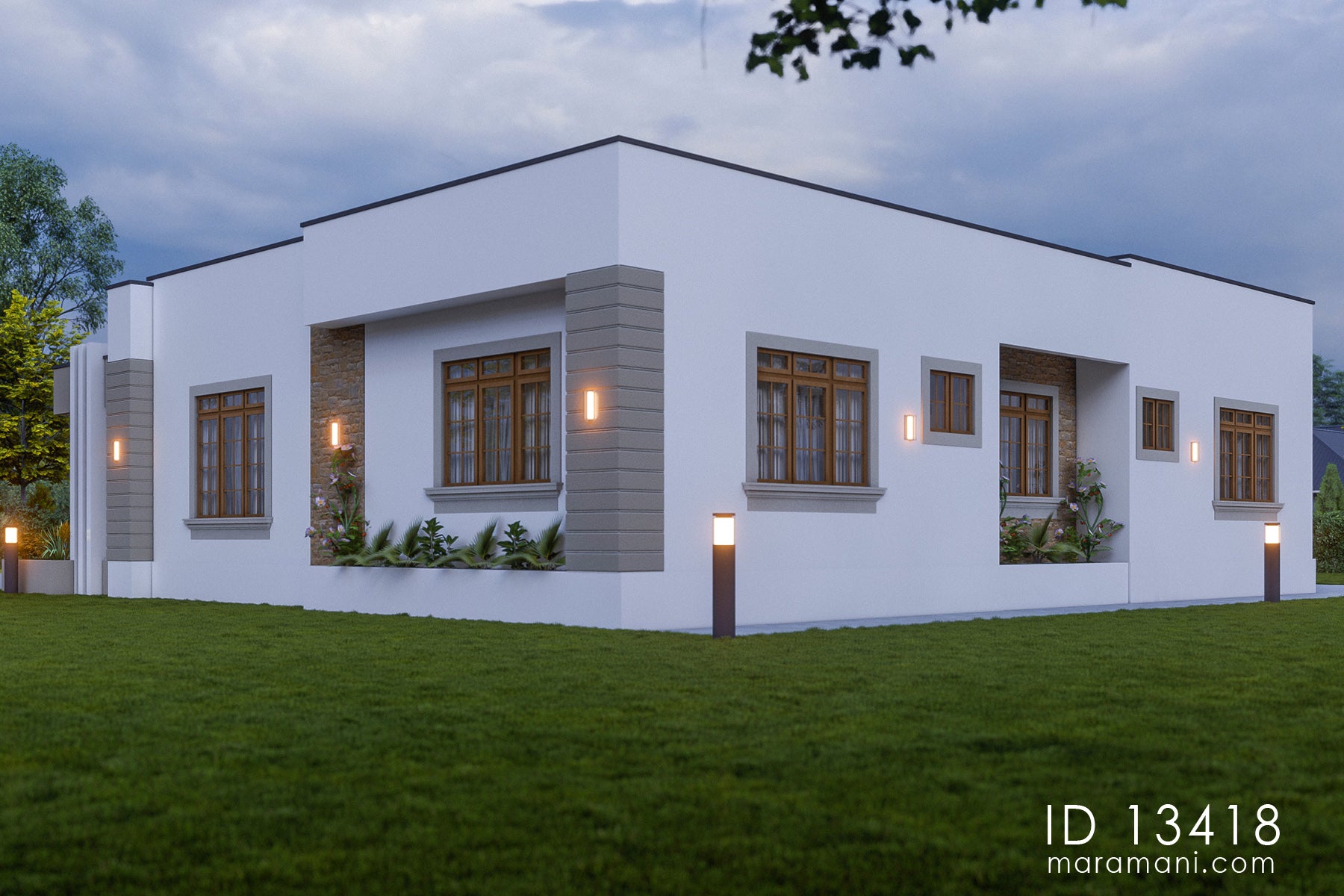 Contemporary 3 bedroom House - ID 13418