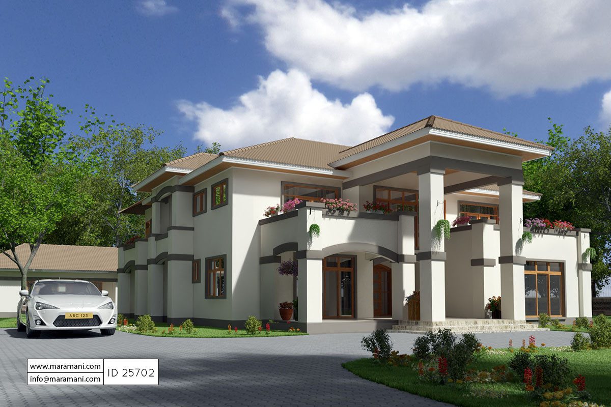 5 Bedroom House Plan - ID 25702