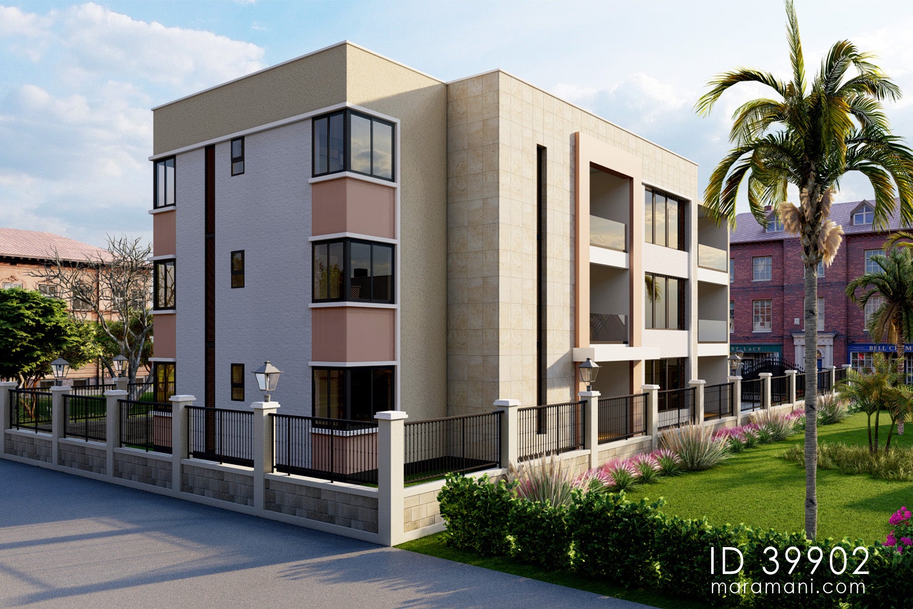 Rental Apartment House Plan - ID 39902