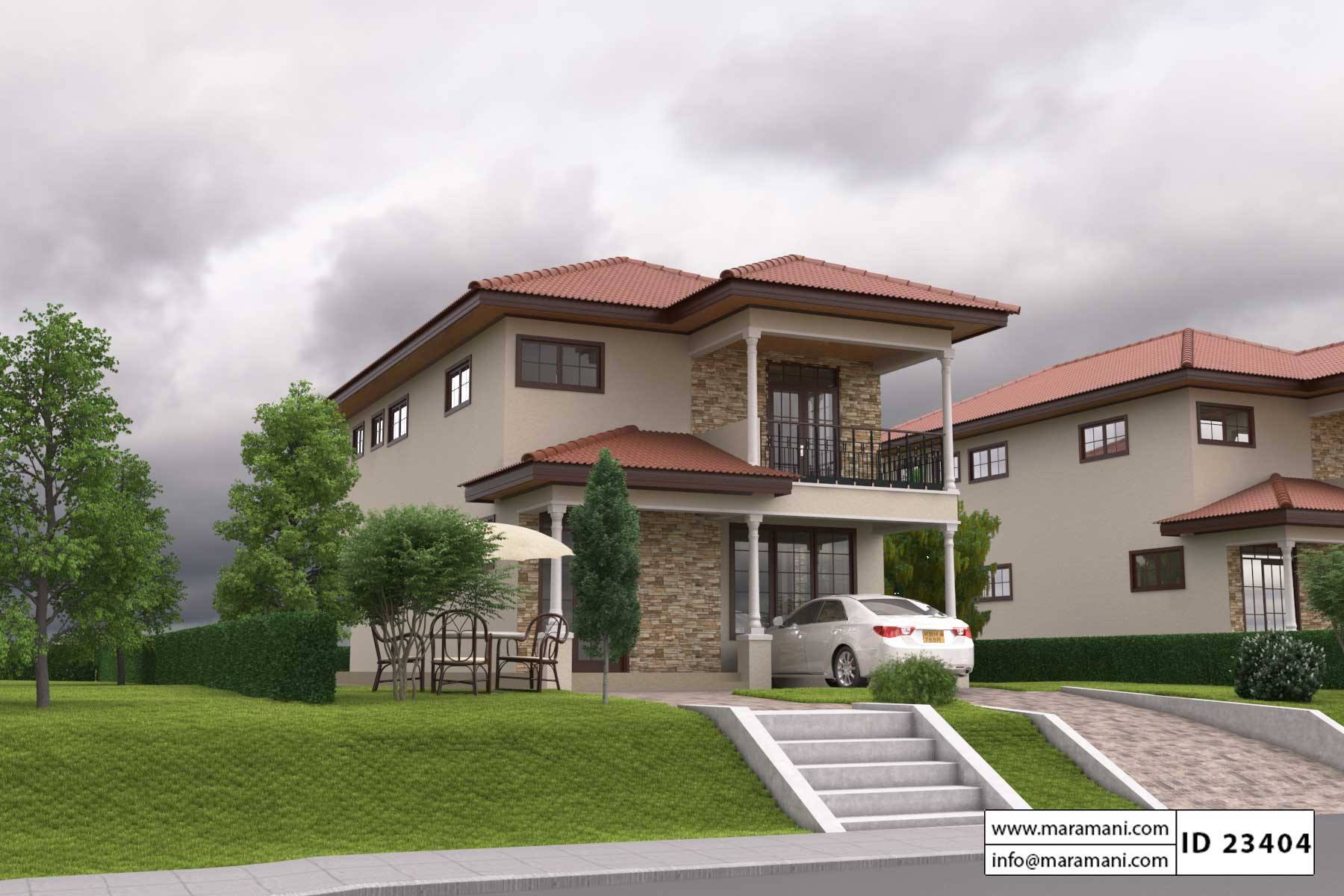 3 Bedroom House Plan - ID 23404