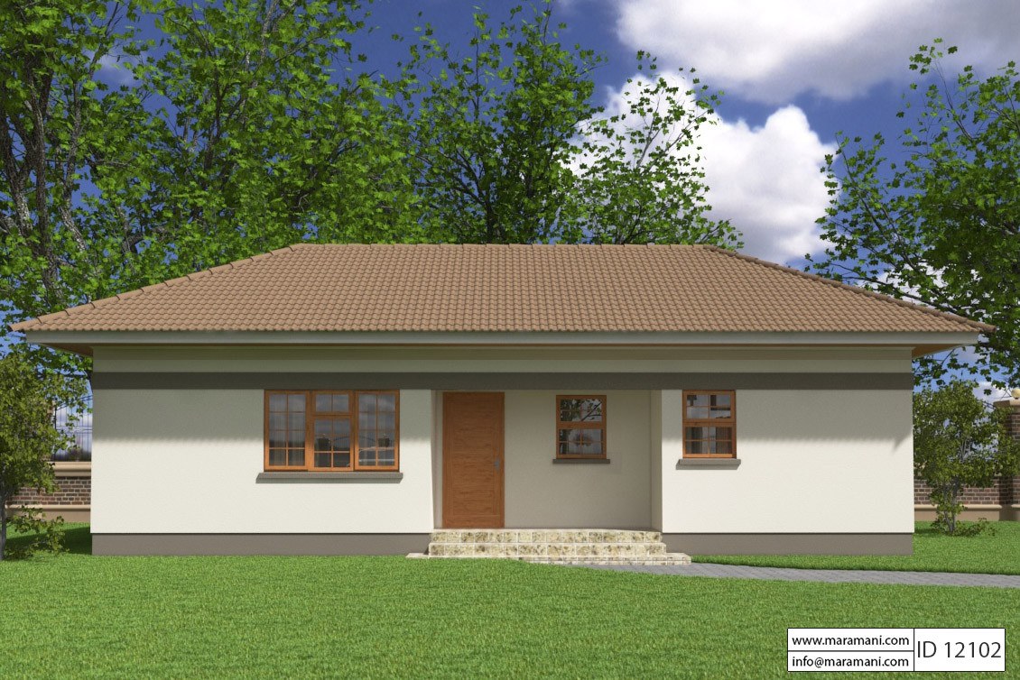 2 Bedroom House Plan - ID 12102