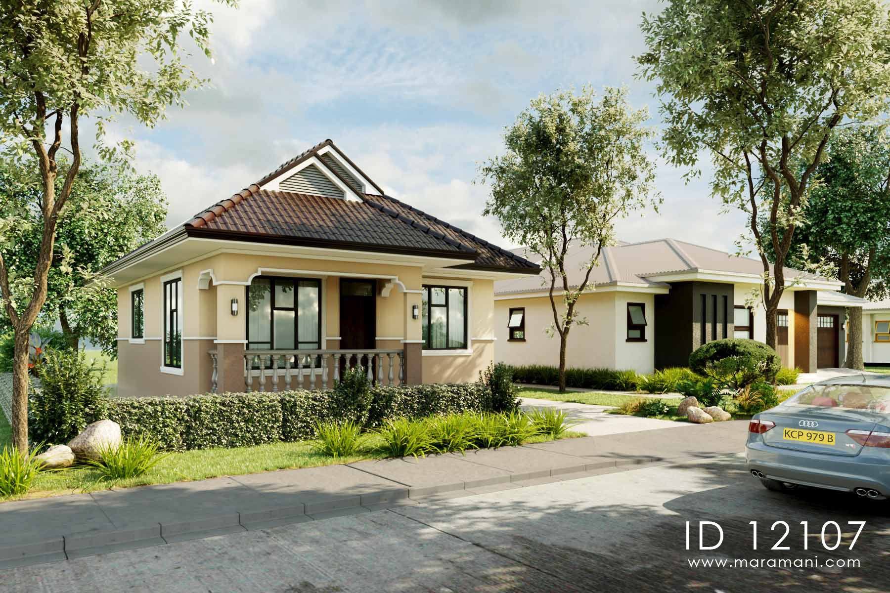 Small house floor plan - ID 12107