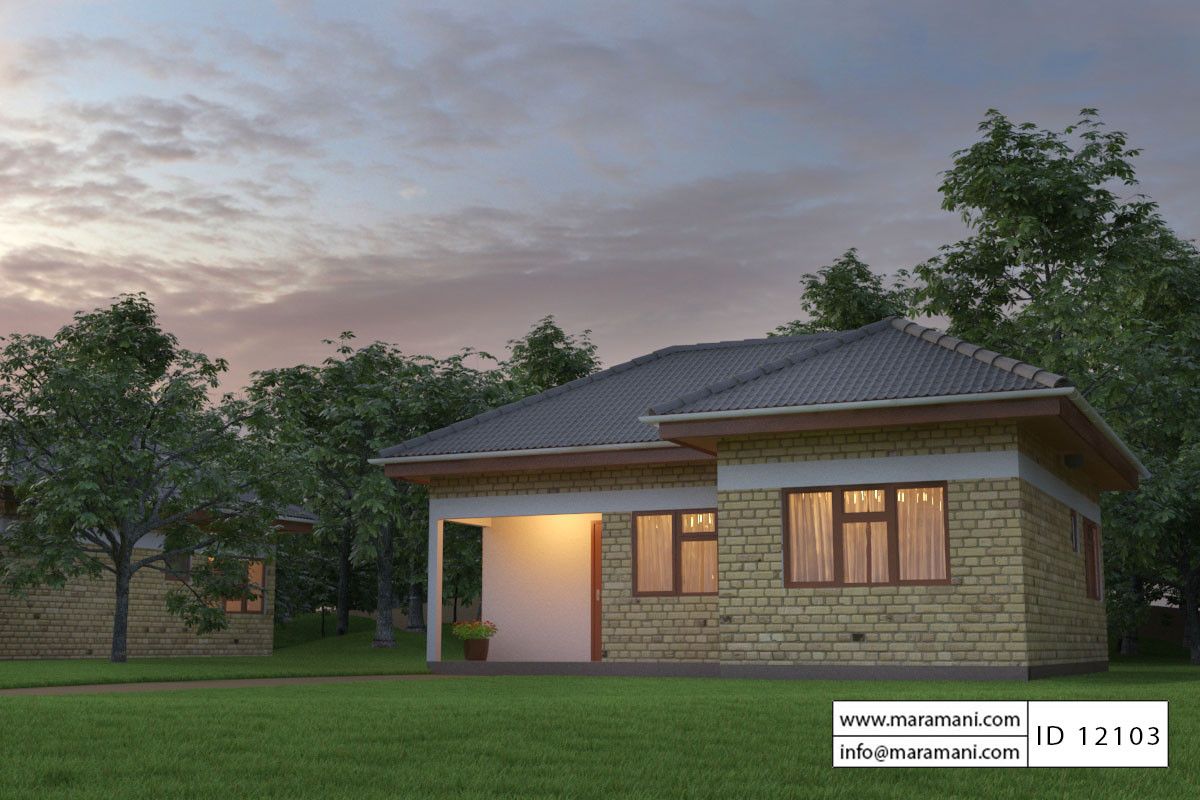 2 Bedroom House Plan - ID 12103