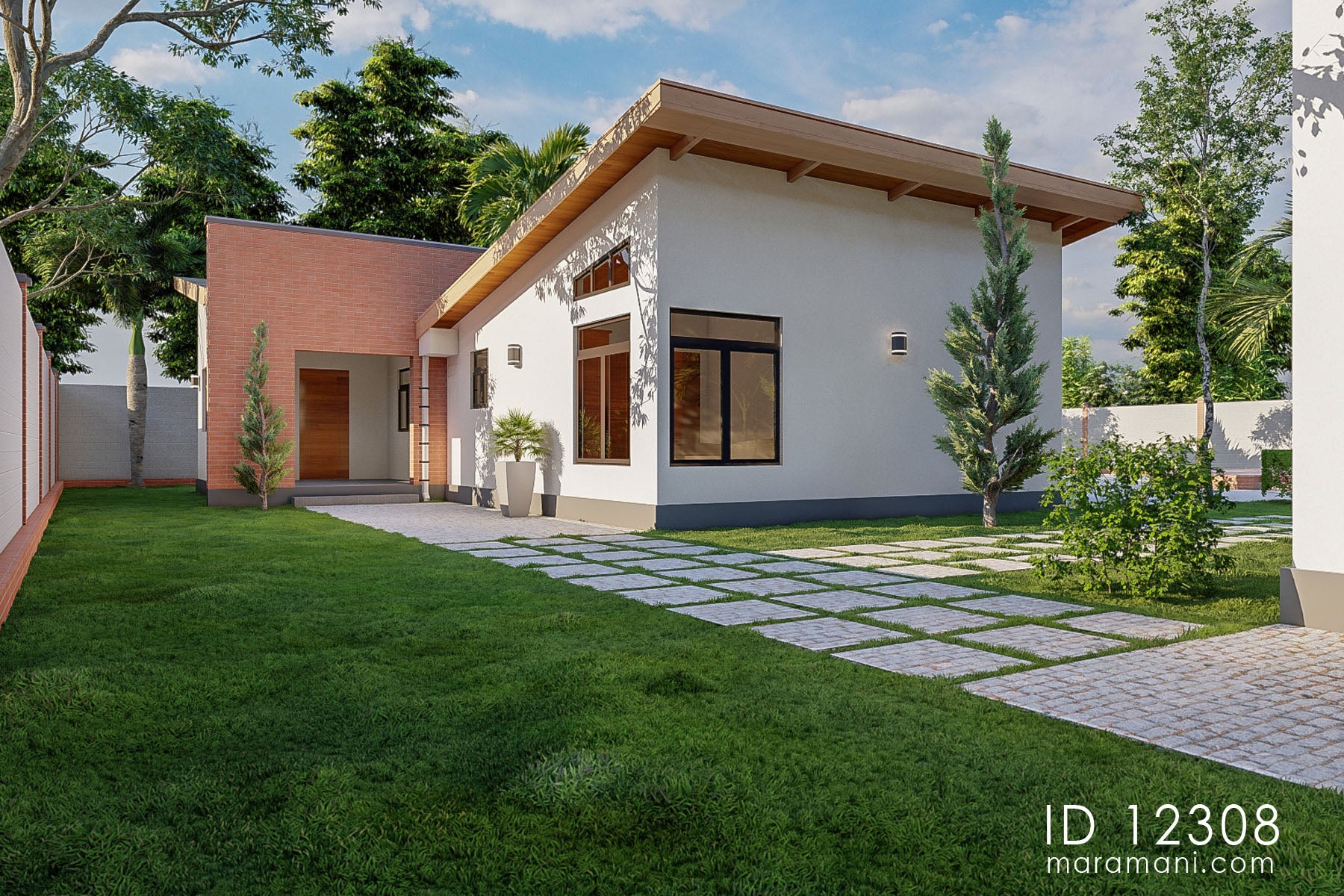 Small Real-estate House Plan - ID 12308