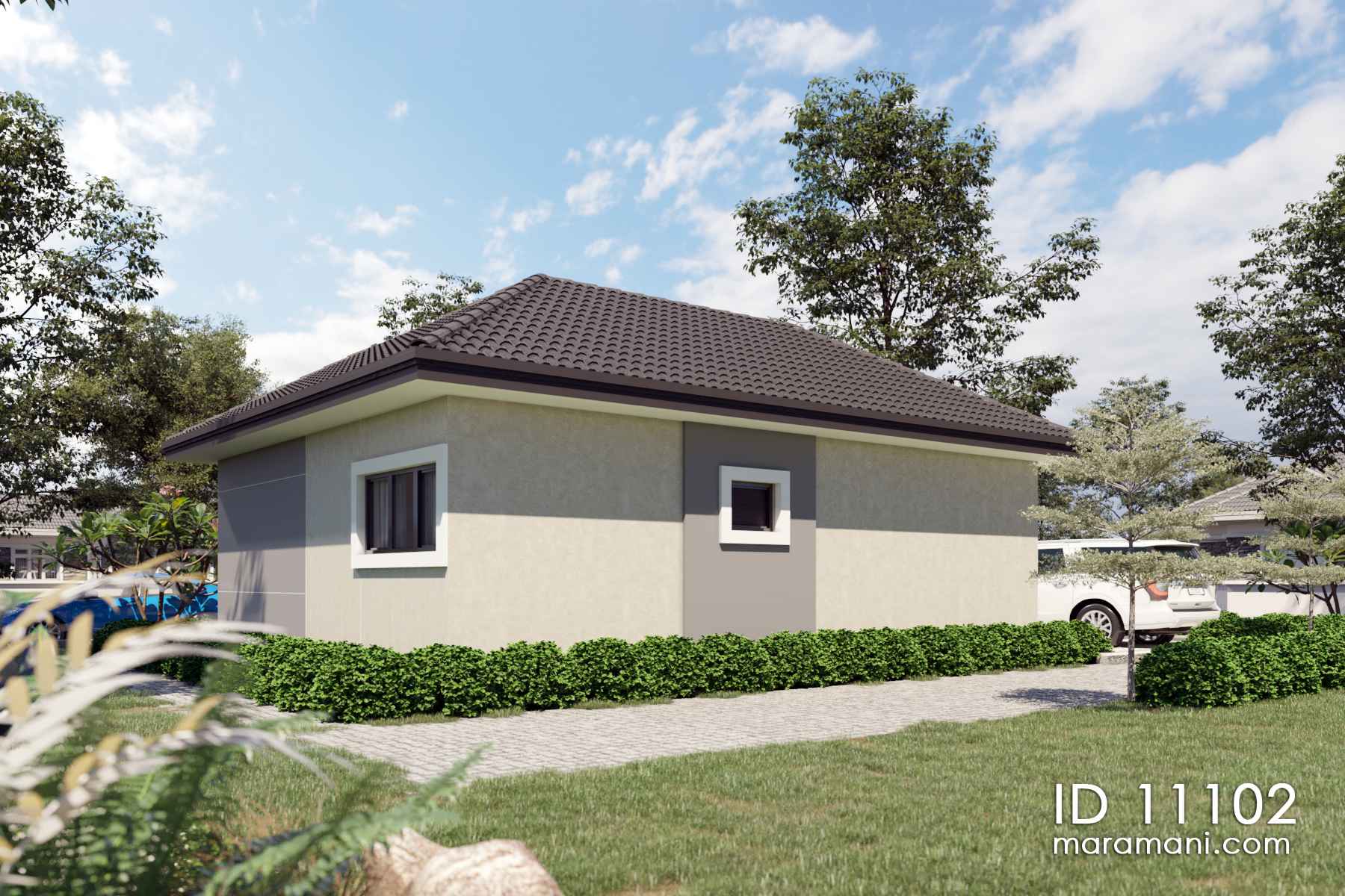 1 Bedroom House Plan - ID 11102