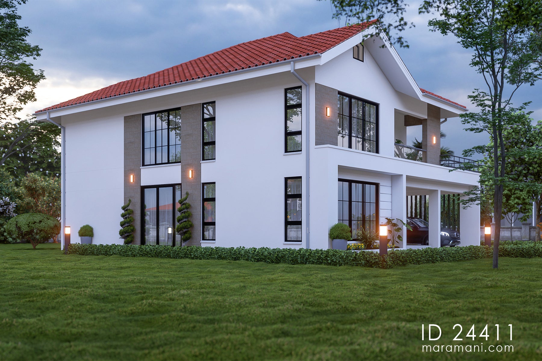 Two-story 4 bedroom house - ID 24411