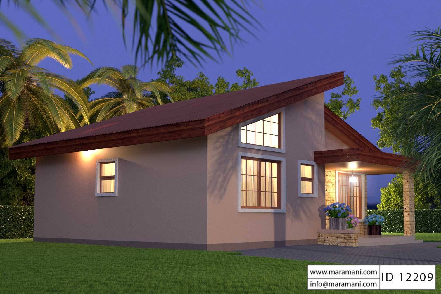 2 Bedroom House Plan - ID 12209